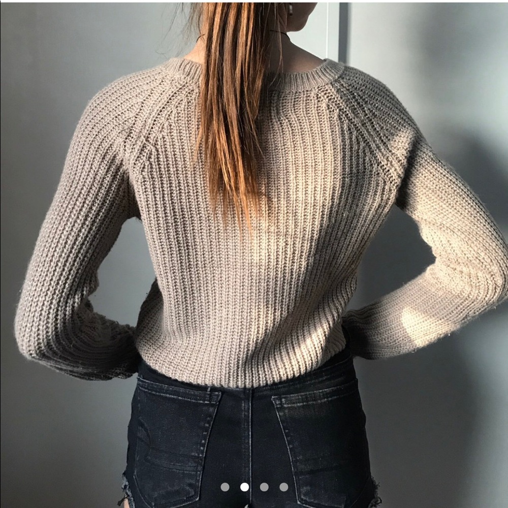Tan sweater
